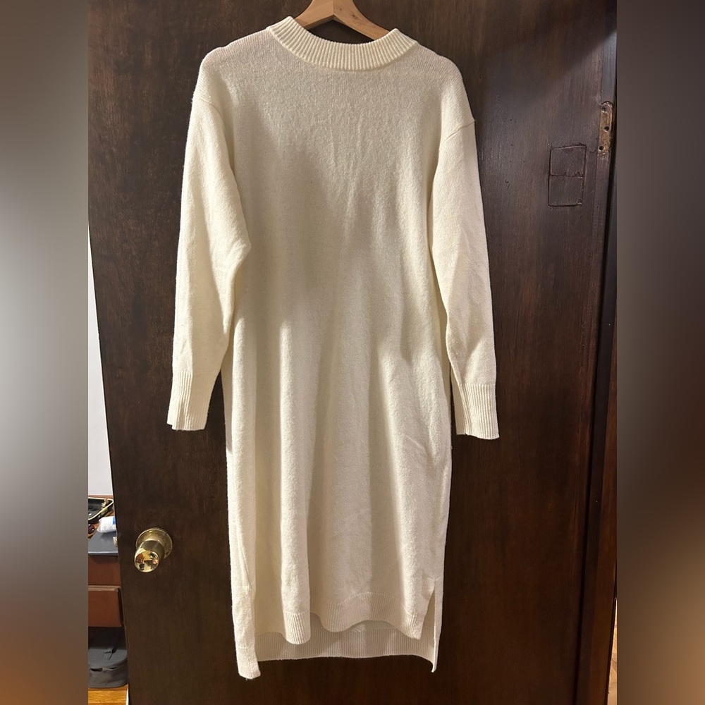 MUJI long sweater dress